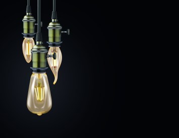 LED žiarovka Vintage E27, 4W, 2200K, 270 lm, 48x100mm obrazok-1