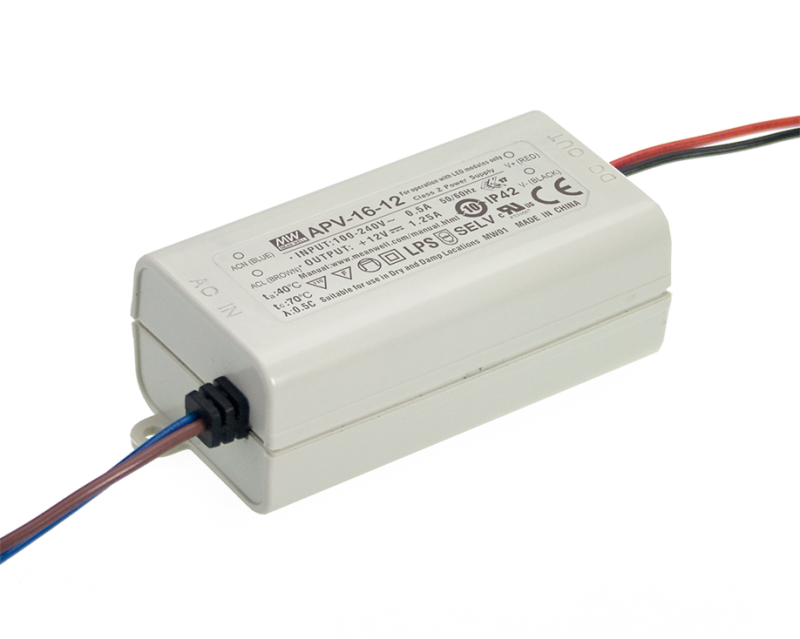 Napájací zdroj 16W, 24V, IP42