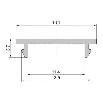 Difúzor mliečny PC-N16-X-OPAL obrazok-1