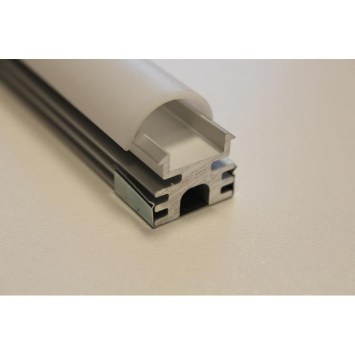 LED povrchový hliníkový profil XC13, strieborný, 19x15.7mm obrazok-1